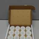 Homemory 12pcs Flameless LED Tea Lights with Remote & Timer, 400+Hours Realistic Flickering Battery Candles for Seasonal, Tabletop, and Centerpieces Decor (Warm White Glow, White Base)