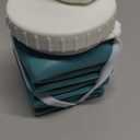 BEAUTAIL Collapsible Water Bottles 20.6oz, Silicone Foldable Portable Travel Water Bottle, BPA-Free, Leakproof Reusable for Traveling Camping Hiking Cycling Yoga Sports Outdoor, 1 Pack (Blue)