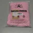 SMILING PINKER Little Girls' Long Sleeve Lace Bolero Cardigan Shrug (Pink, XS)