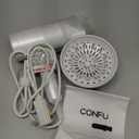 Hair Dryer with Diffuser, CONFU Blow Dryer for Curly Hair for Women Men, 21000PRM Travel Hair Dryer, Portable Lightweight Fast Drying Negative Ion Hairdryer for Home & Travel