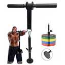 Morwealth Forearm Strengthener and Wrist Roller,Forearm Exerciser for for Training, Workout Wrist/Arm Blaster with Non-Slip Hand Grip Strong Nylon Webbing,Fit 1&2 inch Olympic Weight Plates