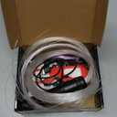 Fiber Optic Dance Whip Rechargeable, AZIMOM Space Whip 6ft 360 Swivel 36Mode Pixel Flow Whip Rave Toy Light Up Whip for Party Dancing EDM Music Festival Show