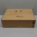 Large Fabric Storage Baskets | 50L Storage Bins, Decorative Linen Closet Baskets with Handles for Organizing, Shelf, Toys, Clothes, Home, Office, Nursery, 17x12x15Inches (Grey&White)