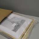 upsimples 16x20 Picture Frame Set of 5, Display Pictures 11x14 with Mat or 16 x 20 Without, Wall Gallery Poster Frames, Gold