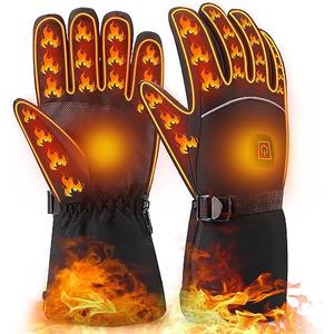 Heated Gloves for Men Women, Electric Winter Gloves Waterproof Heating Gloves Warm Thermal Touchscreen Cold Weather Hand Warmers Arthritis Gloves for Outdoor Motorcycle Ski Cycling Running Snow