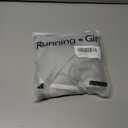 RUNNING GIRL Sports Bras for Women, Medium-High Impact Running Strappy Sports Bra with Removable Pads (Gray, L)