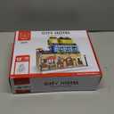 ENJBRICK Flowers City Hotel House Building Kit for Adutls, Creator Building Toy Set with Apartmant and Shops for Girls and Adults 1464 pcs