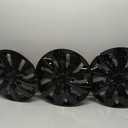 Hubcap Wheel Cover Replacement R15 Hub Caps Universal Wheel Rim Cover ABS Material Exterior Accessories for Car Truck SUV -Set of 4 15-inchBlack (15-inch, TT-Black)