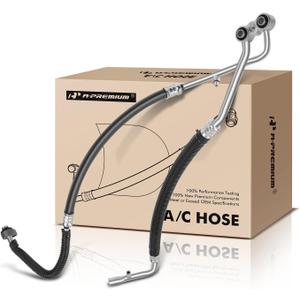 A-Premium A/C Suction Hose & Discharge Line Hose Assembly Compatible with Dodge Ram 2500/Ram 3500 2003-2005, Ram 4000 2005, 5.9L, OHV, Diesel