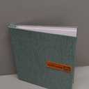 Popotop Large Photo Album Self Adhesive 4x6 5x7 8x10 Scrapbook Album DIY Picture Book,Gifts for Mom,Family Baby and Wedding,with Metal Pen and Plastic Board (Turquoise)