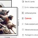 3 x HEIWPMGY Jesus Canvas Painting Jesus Saves The Lost Lambs Wall Art Christian Inspirational Savior God Gift Christian Poster Painting Prints Modern Home Decoration (12x16x2 Unframed)