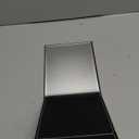 EFAILY Folding Travel Mirror, PU Portable Adjustable Rectangular Ultrathin Mirror, for Travel, Camping,Home(6.4W5.3L)