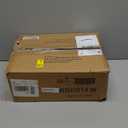 Adeco Faux Leather Storage Ottoman with Hinged Lid, 17.5 Inch High Cream White Square Cube Foot Stool with Storage, Upholstered Vanity Stool with Solid Wood Legs for Living Room, Bedroom, Dorm