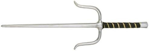 Master USA Martial Arts Training SAIS, Stainless Steel Blades, Wrapped Handle, Practice, Cosplay, Pack of 2