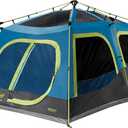 Coleman Instant Camping Tent with 1-Minute Setup | Easy Setup & Storage, Spacious Interior, Pre-Attached Poles, 3-Season Family Tent, Gear Pockets, Carry Bag, 10 Person, Pfas Free