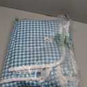 Laura Ashley - Twin Quilt Set, Reversible Cotton Bedding with Matching Sham, Farmhouse Inspired Home Decor (Paisley Printed Patchwork Blue, Twin)
