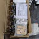 Winsome Halifax 3-Section Mobile Cabinet with 5 Drawers, for Living Room, Home Office, White