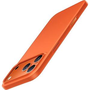TORRAS for iPhone 17 Pro Case, Slim Fit, Ultra Thin Lightweight Minimal Design, Secure Grip & Silky Touch, AntiScratch Hard PC Cover for iPhone 17 Pro Phone Case 6.3in, OriginFit, Cosmic Orange