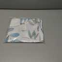 Envelope Closure Satin Pillowcase for Hair and Skin Silk Pillowcase Queen Size Watercolor Tropical Leaf Plant Pattern Pillow Cases Cooling Satin Pillow Covers