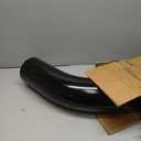 Universal 5" to 6" Exhaust Elbow Pipe with Steel Clamp - Silver Chrome or Black Painted for Car, Truck & Diesel