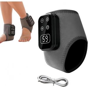 2PC Foot Advanced Renew Triple Method Massager, Triple Technology Foot Massager Ankle, Portable Foot Massagers for Home/Office/Travel,Foot Revive Massager, 3-Speed & 5-Temperature