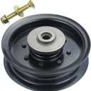 532196104 Idler Pulley Replaces 532197380 197380 196104 for Husqvarna 48" 54" Z248F, YTH2348, YTH24V48, YTH24K48, MZ54, Z254F, RZ5424, RZ5426, LGT2654, YTH24V54, Z246, RZ4623 Tractor