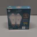 GE LED+ Motion Sensor LED Light Bulbs, 12W, Outdoor Security Lights, A21, Warm White (2 Pack)
