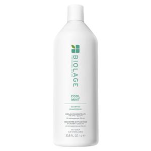 Biolage Cool Mint Shampoo - Balancing Shampoo for Oily Scalp, Gently Cleanses, Refreshes & Helps Balance, Mint & Glycerin, Vegan & Paraben-Free (33.8 Fl Oz (Pack of 1))