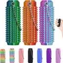 XNJAMG 3pcs Little Ouchies Fidget Toys, Pain Stim Fidget Toy Reduce Stress for Adults, Anxiety Relief Pain Stim, Spiky Fidget Keychain for Anxiety and Stress Reduction, Novelty Gifts for Friends
