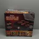 Ninja Griddle and Indoor Grill, 14, Electric Grill, For Steak, Burgers, Salmon, Veggies, and More, Pancake Griddle, Nonstick, Dishwasher Safe, 500F, Even Cooking, Silver, GR101