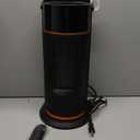 Space Heater - 1500W Portable Space Heaters for Indoor Use, PTC Ceramic Electric Heater with Remote, 4 Modes, 9H Timer, Low Noise, 70Oscillation, Overheat & Tip-Over Protection for Office Home (Black)