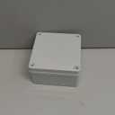 RUIAN 125 x 125 x 100mm Project Box ABS Plastic Electrical Boxes IP65 Waterproof DIY Electronic Junction Box Power Enclosure 5x5x4 inch,Gray