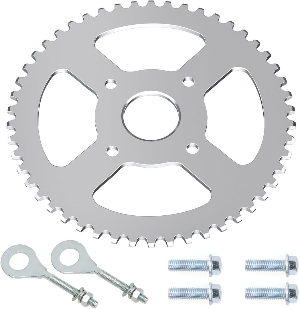 YOXUFA 420 Chain Sprocket Mini Bike Sprocket 50 Tooth 40mm Bore for Coleman BT200X CT200U CT200U-EX Baja Warrior MB165 MB200 TrailMaster Massimo KT196 196cc 200cc 6.5hp Powersports Go Kart Parts