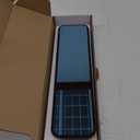 SkycropHD Anti Glare Car Interior Rear View Mirror, Clip on Wide Angle Panoramic Rearview Mirror to Eliminate Blind Spots  Flat, Blue,11.2in (290mm)