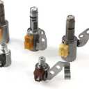 5PCS CTV Transmission Solenoid Kit, Compatible with ES300 RAV4 Camry Highlander Solara Celica, Automotive Transmission Solenoids Valve Replace Part U140E U241E U240E U140F