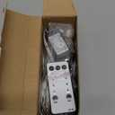 JMEXSUSS Net Lights Outdoor Mesh Lights, 200 LED 9.8ft x 6.6ft Christmas Net Light Outdoor Waterproof, Plug in Bush Light for Lawn Ceiling Hedge Garden Patio Christmas Tree Decor(Warm White)