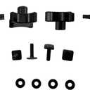 Load Stops Replacement for T-Slot Truck Cross Bar Heavy Duty Ladder Firewood Skis Snowboard Kayak Most Truck Bed Rails Rack Systems 4 Pack