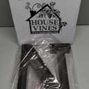 Wine Letter Cork Holder Art Wall Décor ~ Metal Letter Wine Cork Holder Monogram ~ Individual Wine Letter Cork Holders A Thru Z ~ Gifts for Wine Lovers ~ by HouseVines (N)