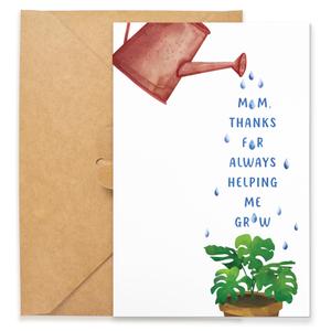 3 x Happy Mothers Day Card for Mom, Sentimental Greeting Card Message for Mama