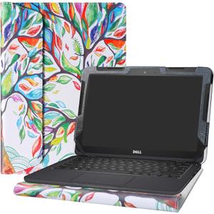 Alapmk Protective Case for 11.6" Dell Inspiron Chromebook 11 2-in-1 3181/Chromebook 11 3181/Chromebook 3100 Education 2-in-1 &Dell Latitude 11 2-in-1 3190 Education/3190 Education Laptop, Love Tree