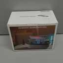 Essential Oil Diffuser 250ML Cloud Humidifier Rain Water Drip Diffuser Humidifier with Drip Music Micro Landscape Ultrasonic Diffuser for Bedroom Office Hotel (White Grey)