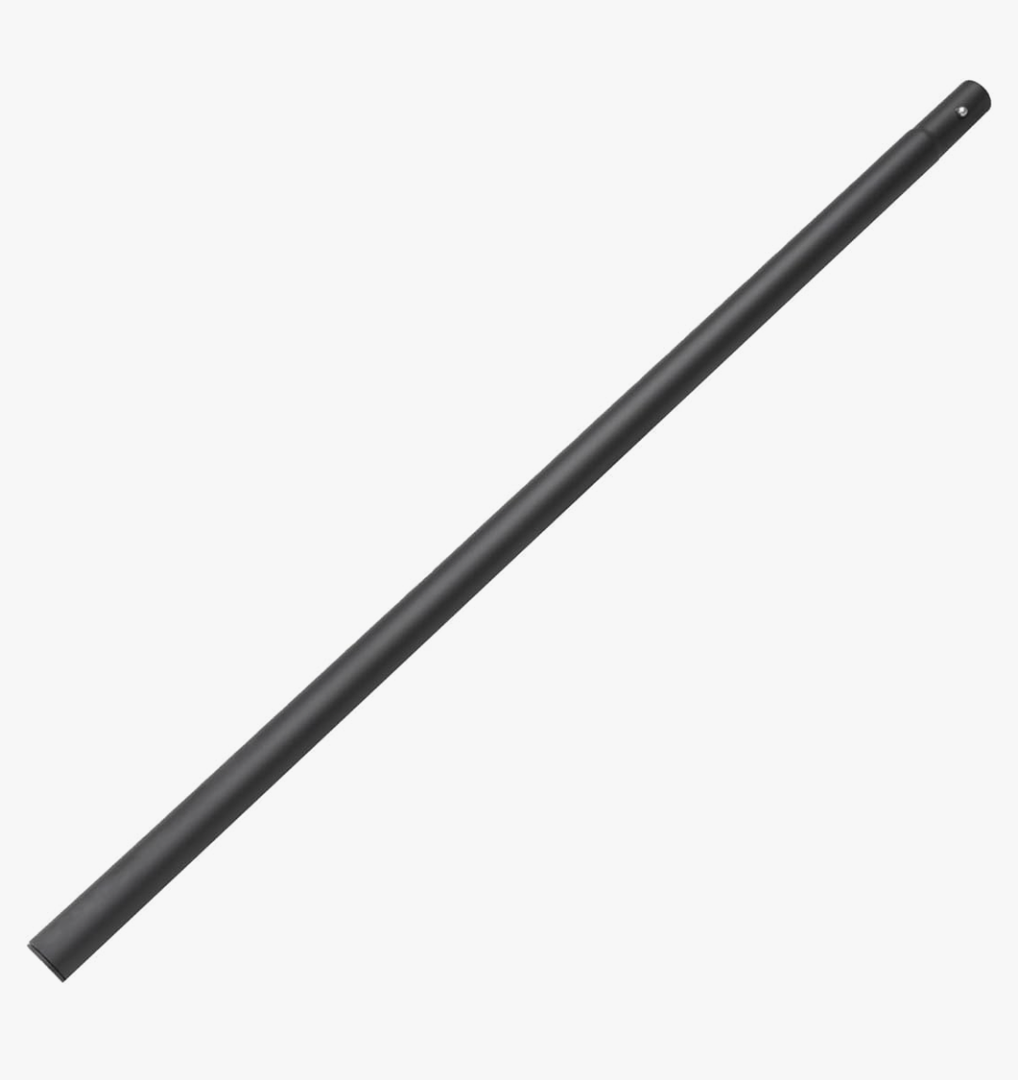 C-Hopetree 1.5in Outdoor Patio Replacement Extension Market Umbrella Lower Pole with Bullet Buckle, Dark Gray, Set of 1