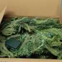 Prelit Christmas Garland 9ft with 50 LED Lights, Battery Opreated Christmas Decor Timer for Mantle Staircase Indoor and Outdoor Prelight Xmas Garland