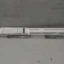 LazBlinds No Drill Cordless Aluminum Mini Blinds, 33'' W x 48'' H, White