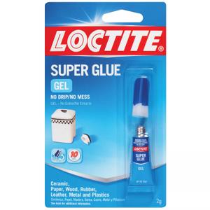 4 x Loctite Super Glue Gel, Clear, 0.07 fl oz Tube, 1 Pack - Superglue for Plastic, Wood, Metal, Crafts & Repair, Cyanoacrylate Adhesive Instant Glue, Quick Dry (Single)