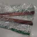 2 Pack Belt Hanger for Closet, Wooden Tie Racks Hanger with Upgraded 360Rotating, Space-Saving Belt Holders with 8 Hooks, Closet Storage for Tie,Tank Top,Bra, Scarf,Hat (Brown)