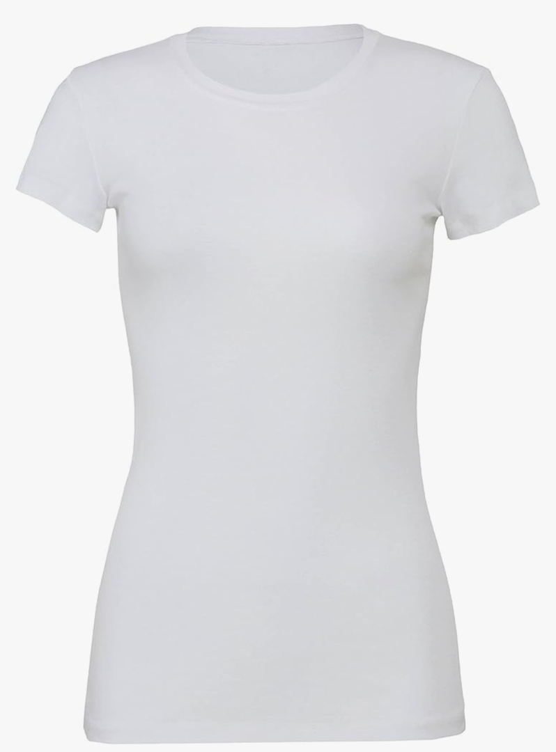 Ladies/Womens The Favorite Tee Short Sleeve T-Shirt, S, White