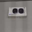 2K No Drill Window Camera-2 Pack 2.4Ghz & 5Ghz WiFi Dome Cameras for Home Security for Indoor & Outdoor Monitoring, Color Night Vision, Human Detection, 24/7 Recording, Ideal for Apartment, K1