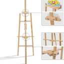 Wooden Easel Stand for Sign and Painting - Adjustable Artist Easel for Adults - Home & Wedding Display, Art Easel with Canvas Holder for Studio, Classroom
