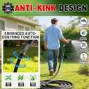 Aheroi Garden Hose 50FT, Flexible Garden Hoses Duo Mode Patented Kink-Free Water Hose with 10 Spray Nozzle, Lightweight Non-Expanding Waterhose for Outside Garden,High-Pressure&Wear-Resistant